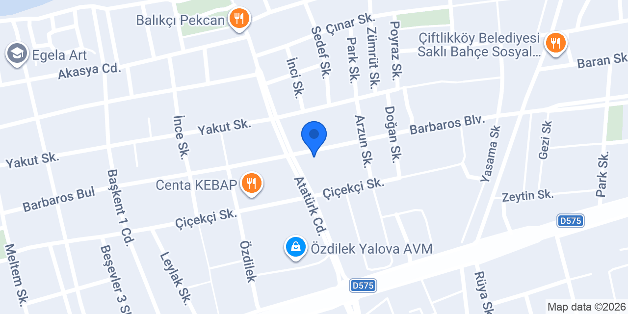 Tunç Inşaat konumu
