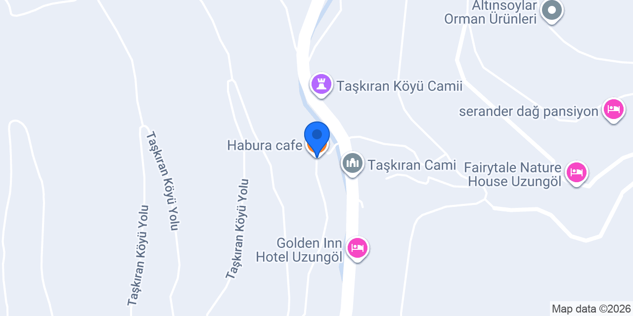 Habura cafe konumu