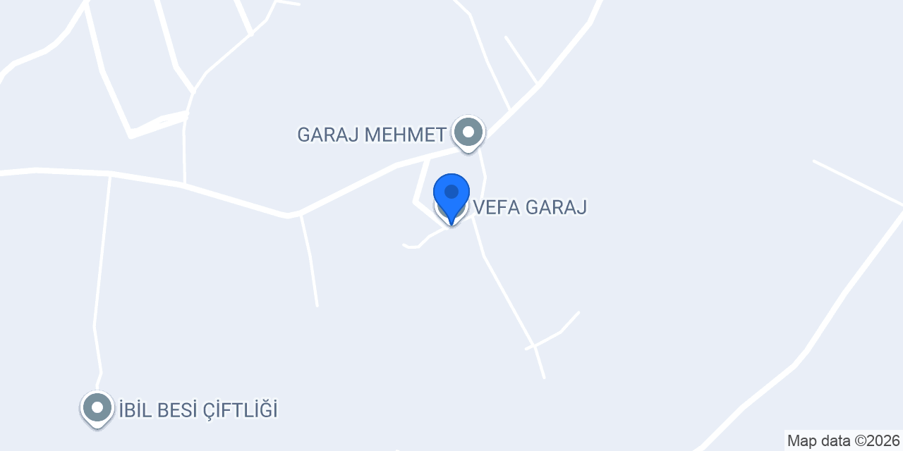 VEFA GARAJ konumu