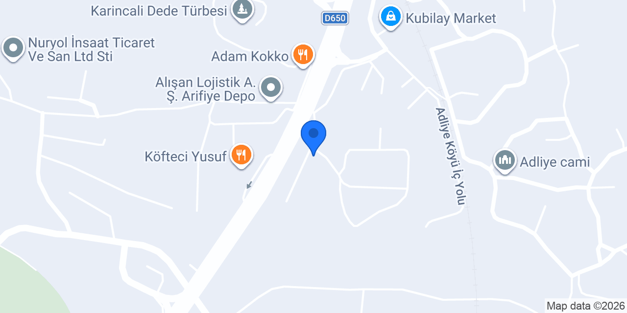 Tan Sondaj Zemin Etüt konumu
