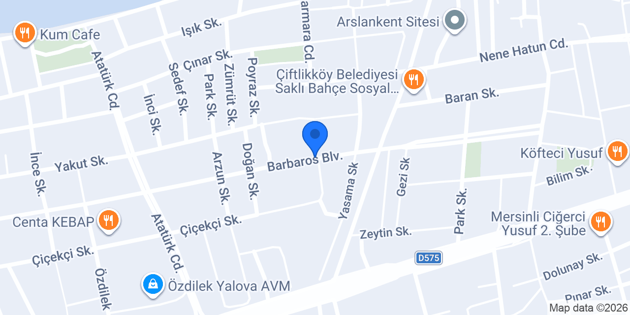 Pera Fırın Cafe konumu
