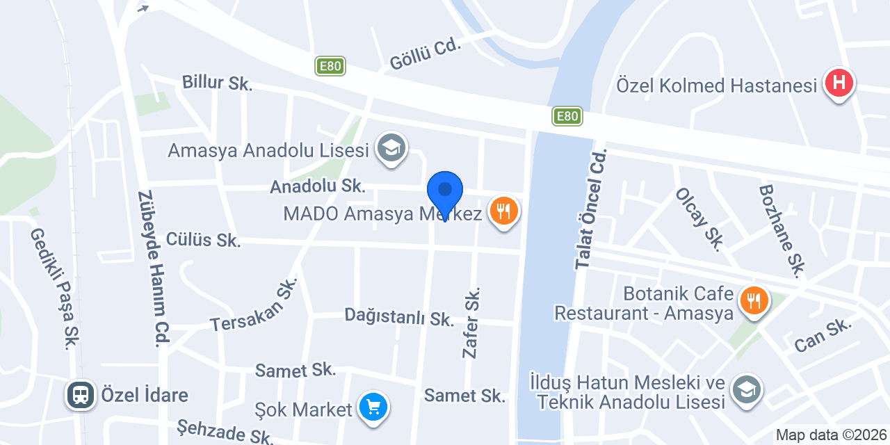 Sağlıklı Hayat Merkezi konumu