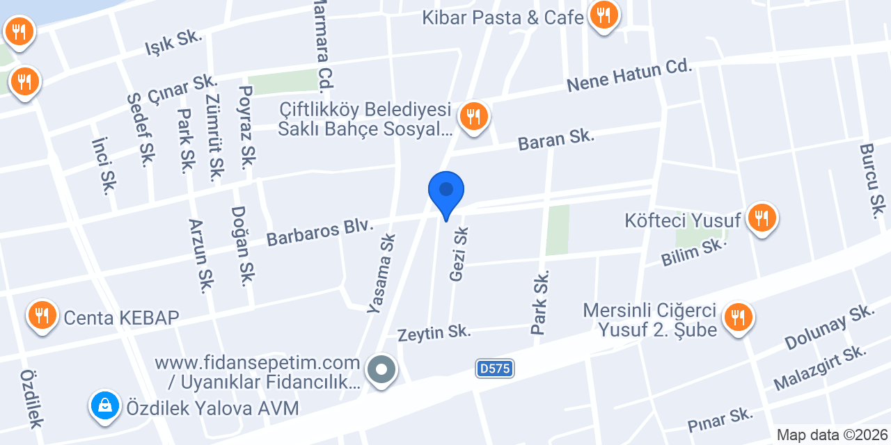 CENTA ALIŞVERİŞ MERKEZİ konumu