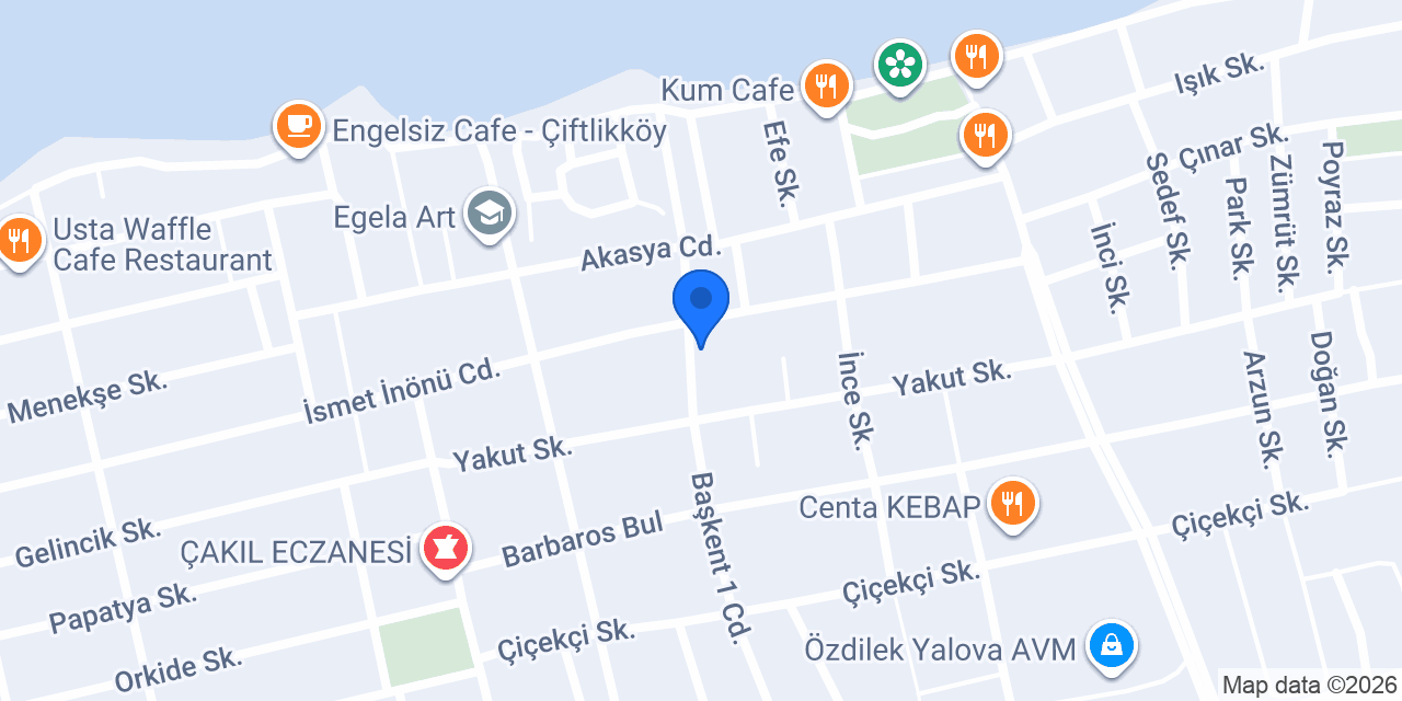 ASKA RENT A CAR konumu