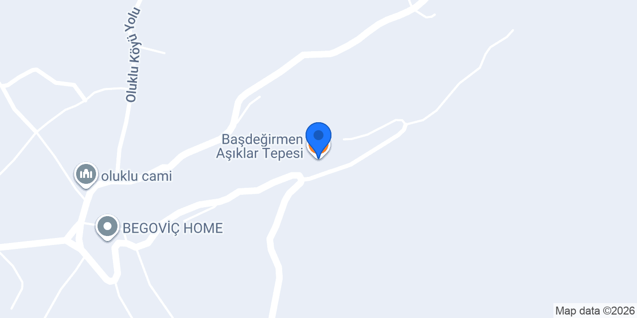 Başdeğirmen Aşıklar Tepesi konumu