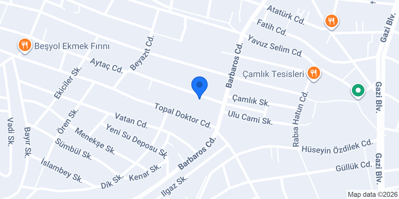 MK YAPI DEKORASYON konumu