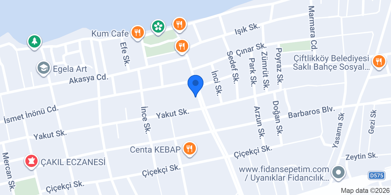 YILDIZ KOKOREÇ (ÇİFTLİKKÖY) konumu
