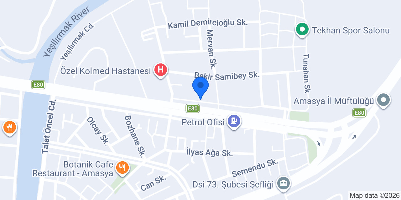 Diş Hekimi Ender Özsoy konumu