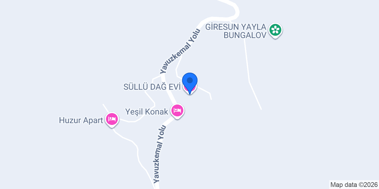 SÜLLÜ DAĞ EVİ konumu