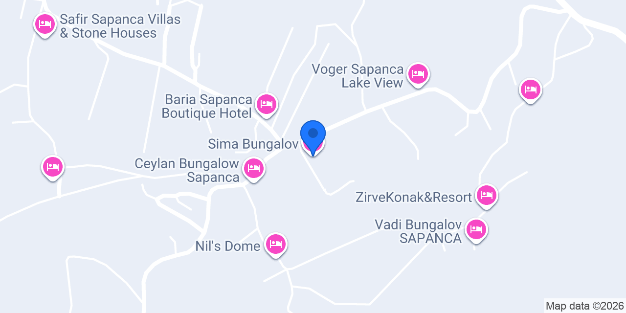 Sima Bungalov konumu