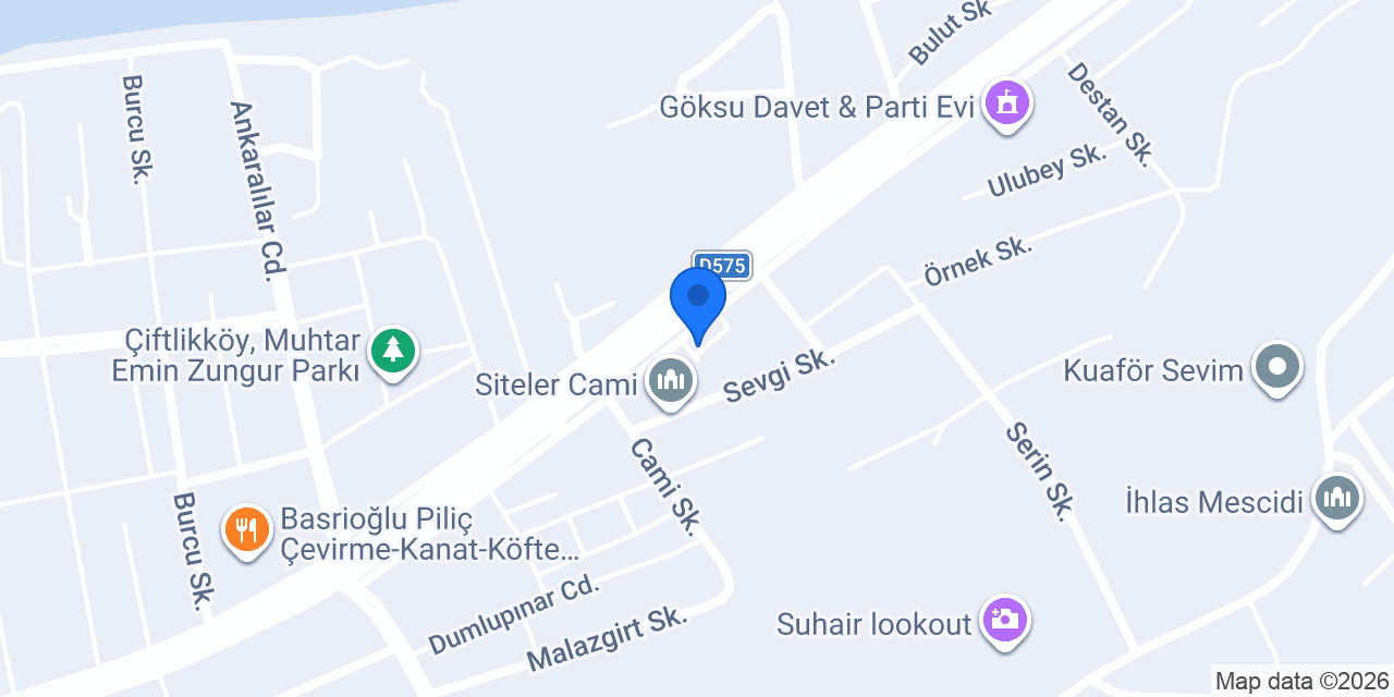 Başkan Prefabrik | Hafif Çelik & Prefabrik Yapılar konumu