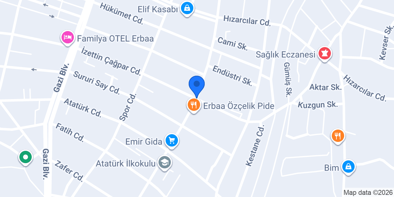 Keçeci İlköğretim Okulu konumu
