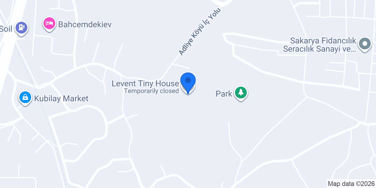 Levent Tiny House konumu