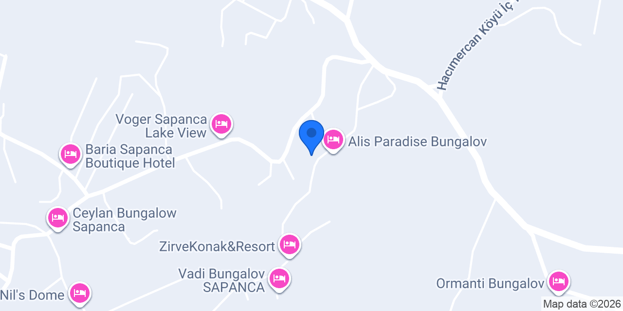 Celis nature bungalov konumu
