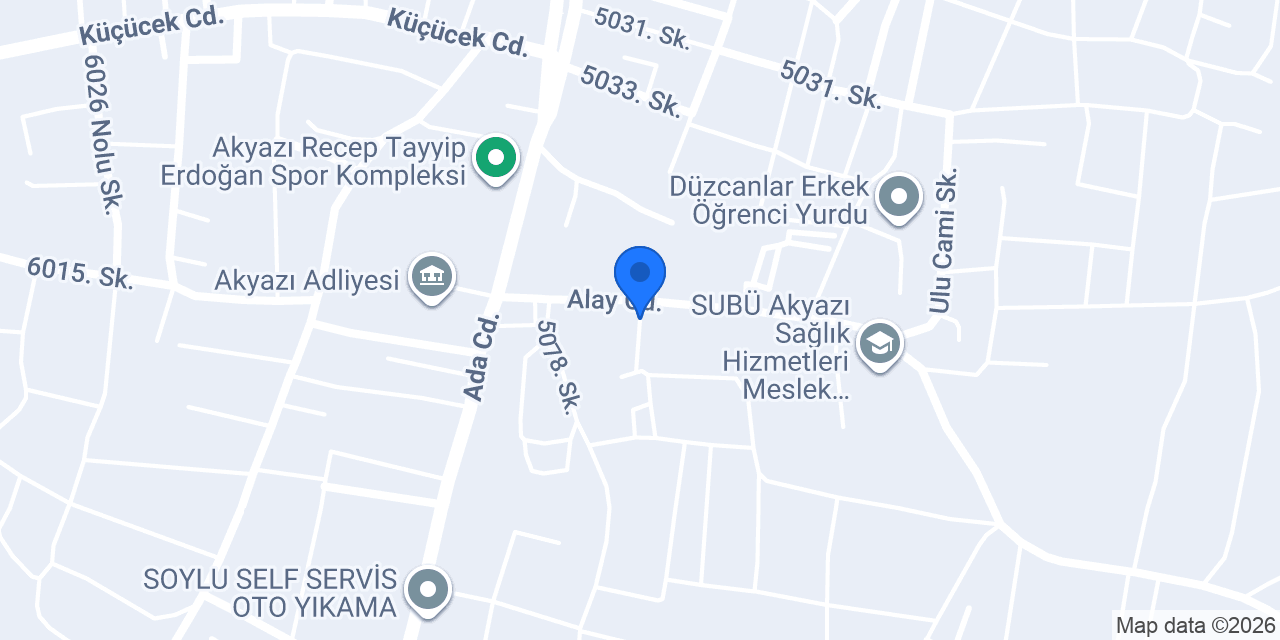 Tepeçınar İnşaat konumu