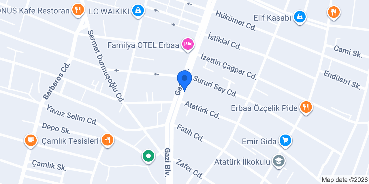 BİZİM KIRTASİYE konumu
