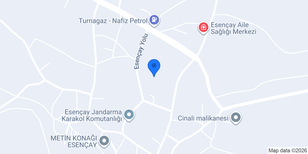 Esençay İlköğretim Okulu konumu