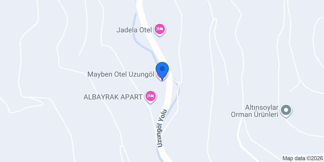 Mayben Otel Uzungöl konumu