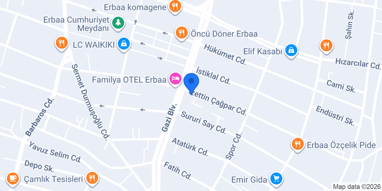 Vadi Yapı tasarım konumu