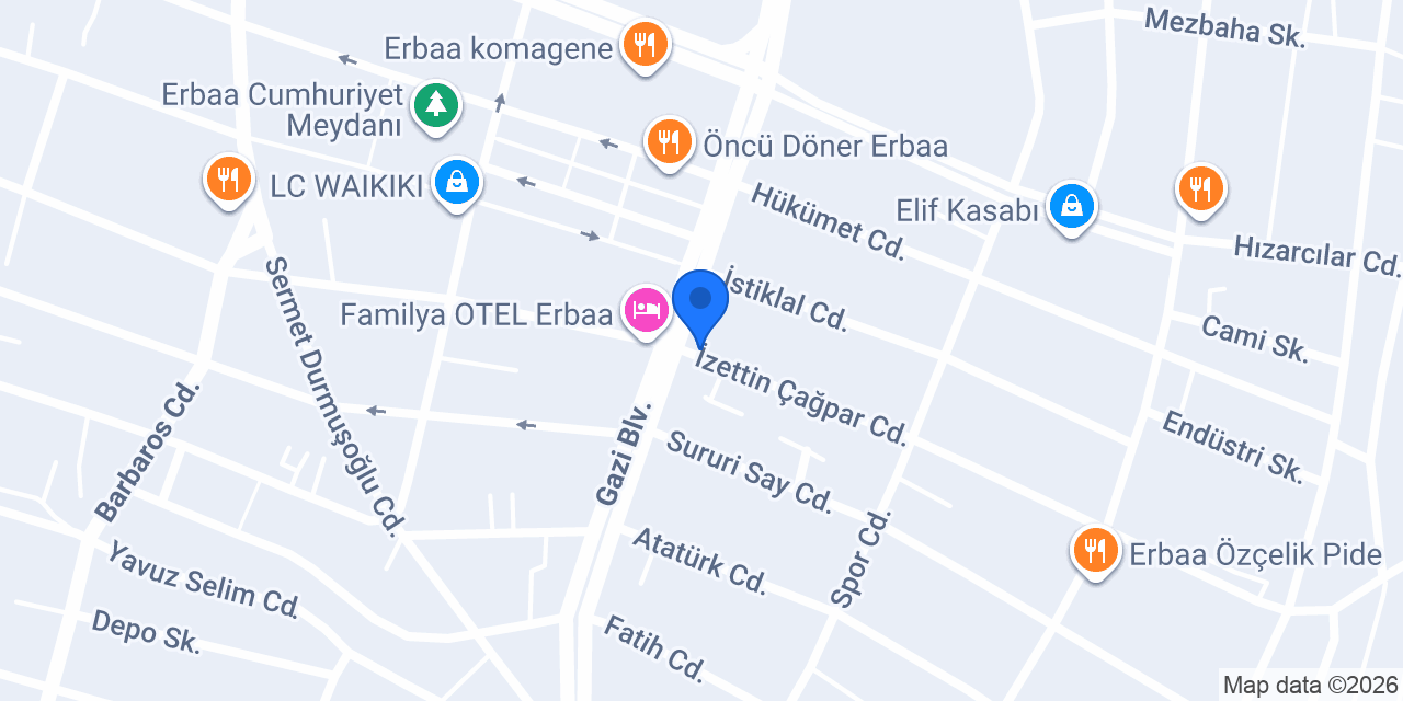 Ayyıldız elektronik konumu
