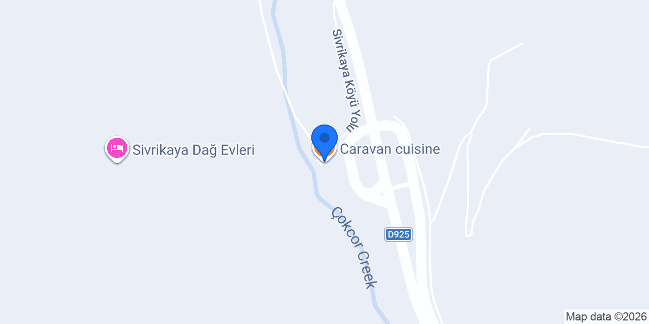 Caravan cuisine konumu