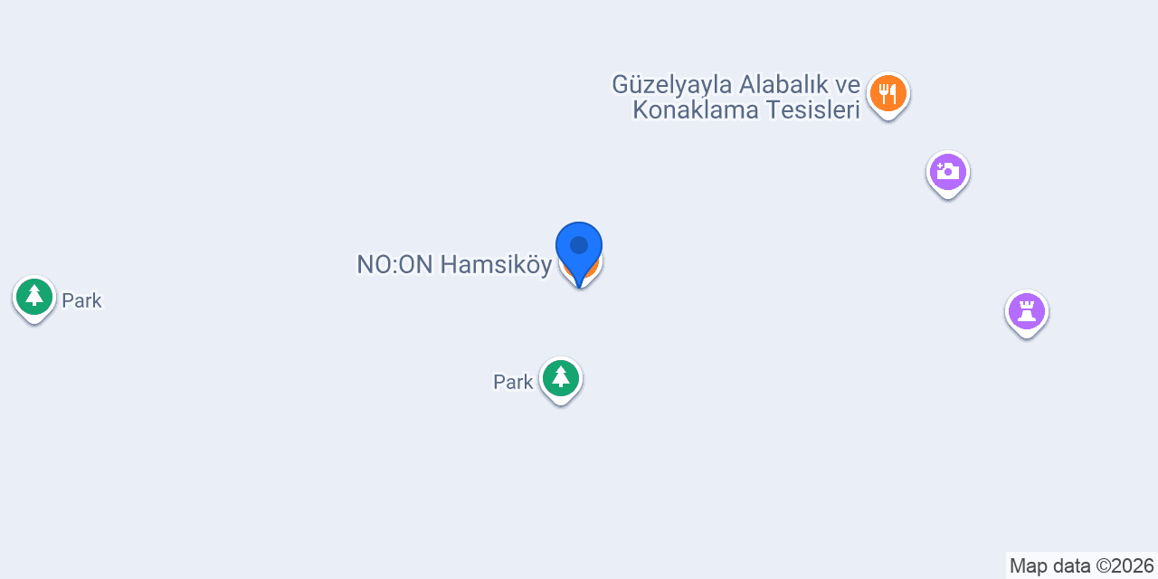NO:ON Hamsiköy konumu