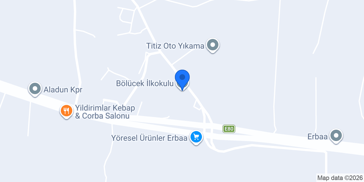 Bölücek İlkokulu konumu