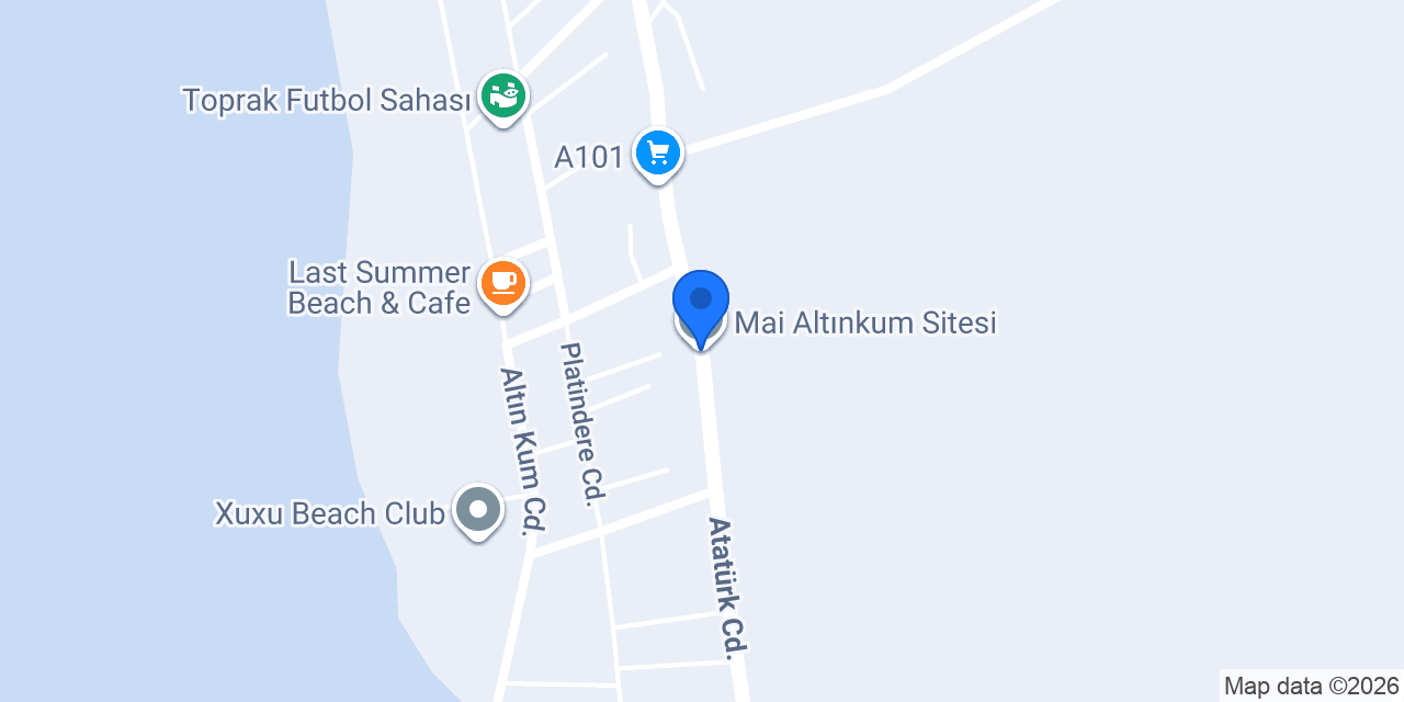 Mai Altınkum Sitesi konumu