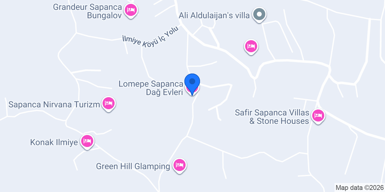 Lomepe Sapanca Dağ Evleri konumu