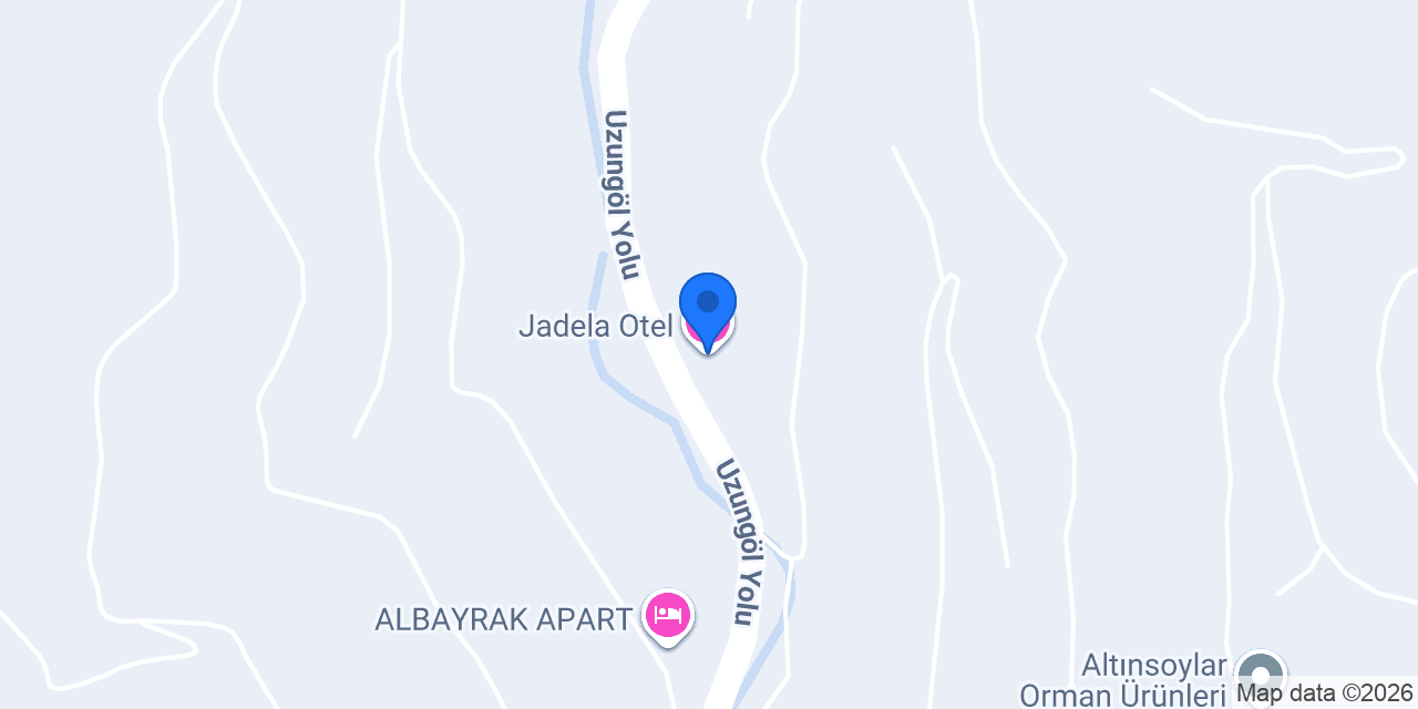 Jadela Otel konumu