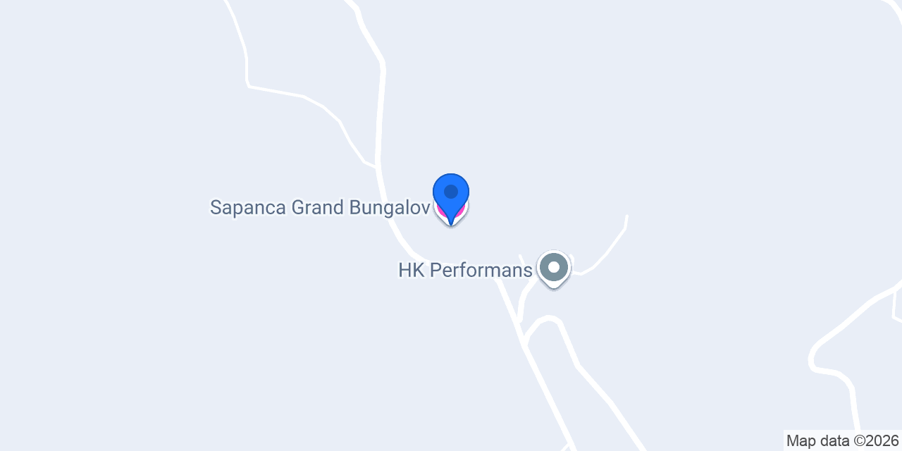 Sapanca Grand Bungalov konumu