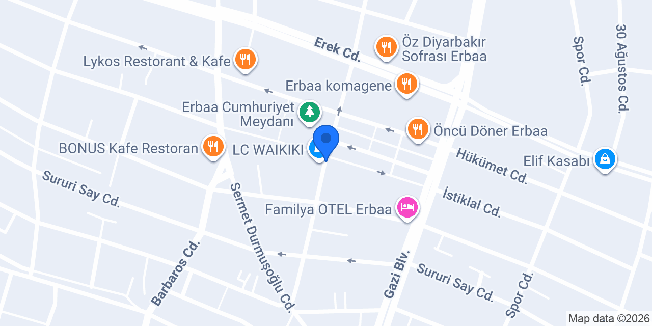 Selçuk Store Extra konumu