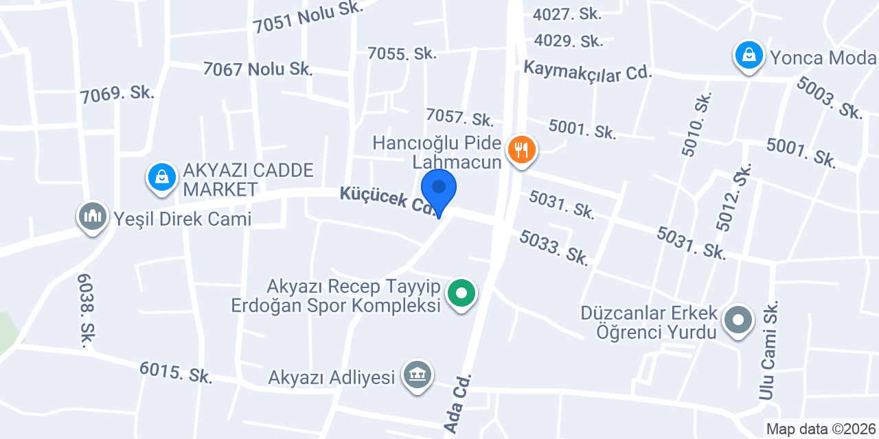 Hastane Eczanesi konumu