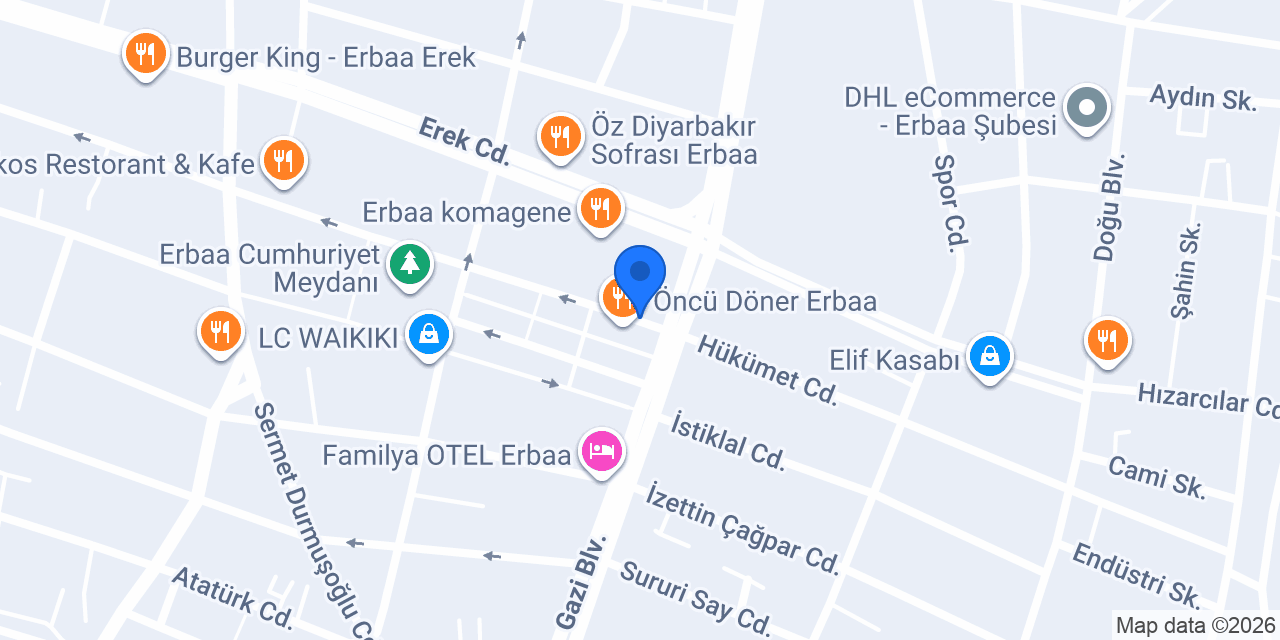 Yaman Kuyumculuk konumu