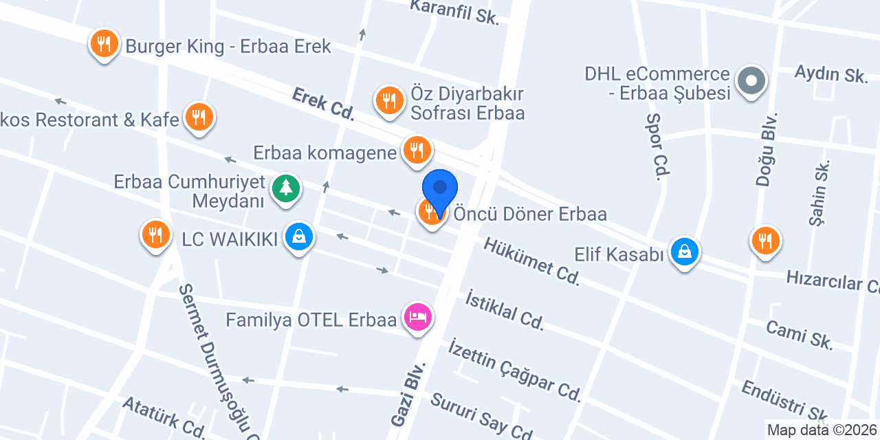 Bayraktar Eczanesi konumu