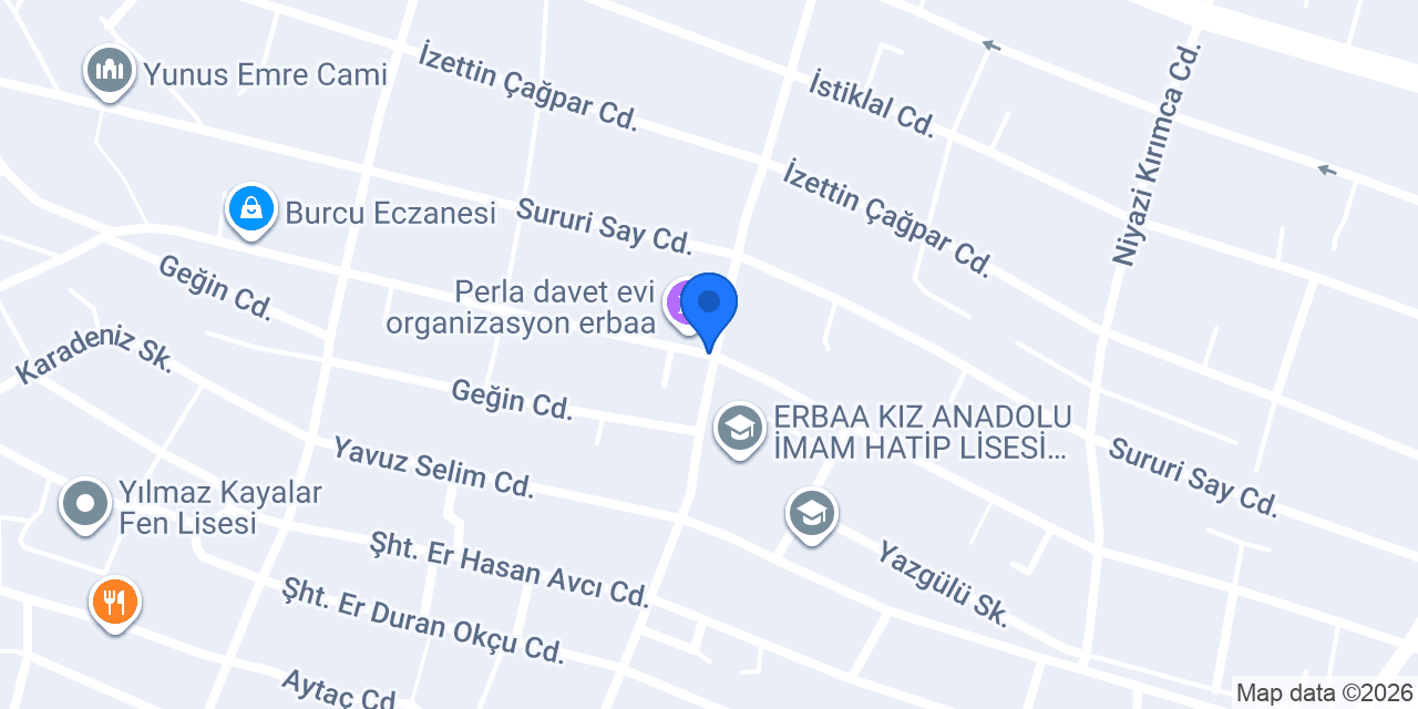 ERBAA GÜMÜŞ EMLAK konumu