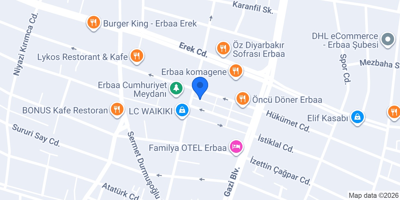 Cep Klinik konumu