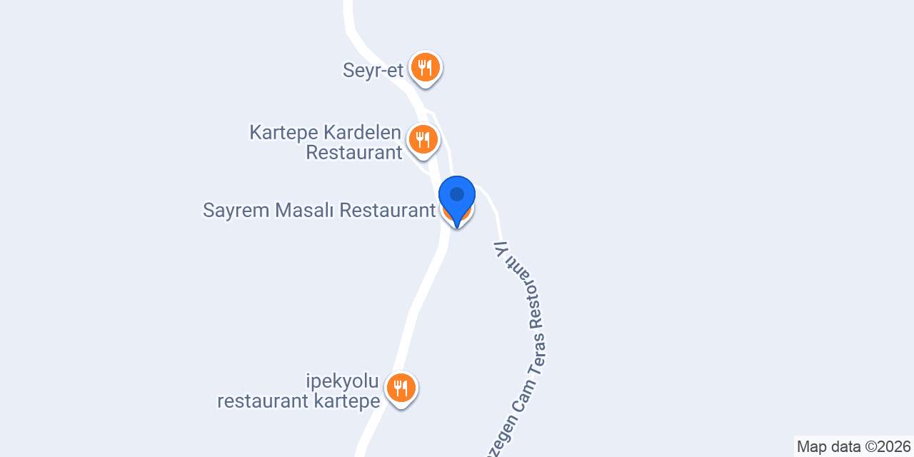 Sayrem Masalı Restaurant konumu