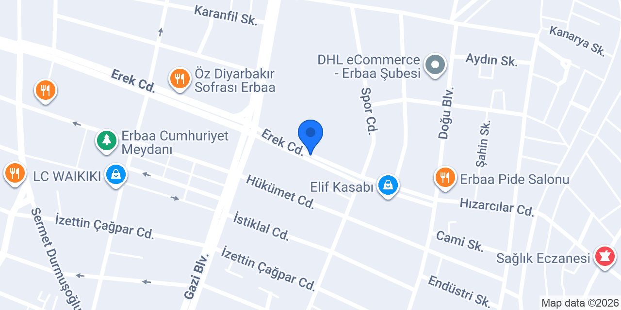 BABACAN ELEKTRİK konumu