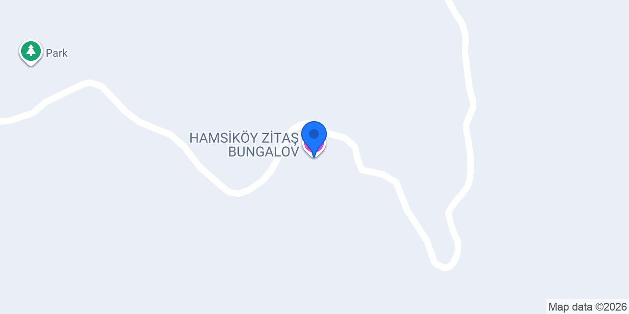HAMSİKÖY ZİTAŞ BUNGALOV konumu