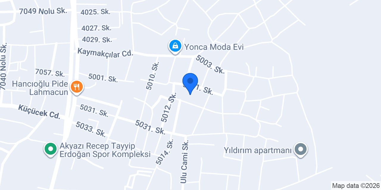 Osmanoğlu PARK CAFE konumu