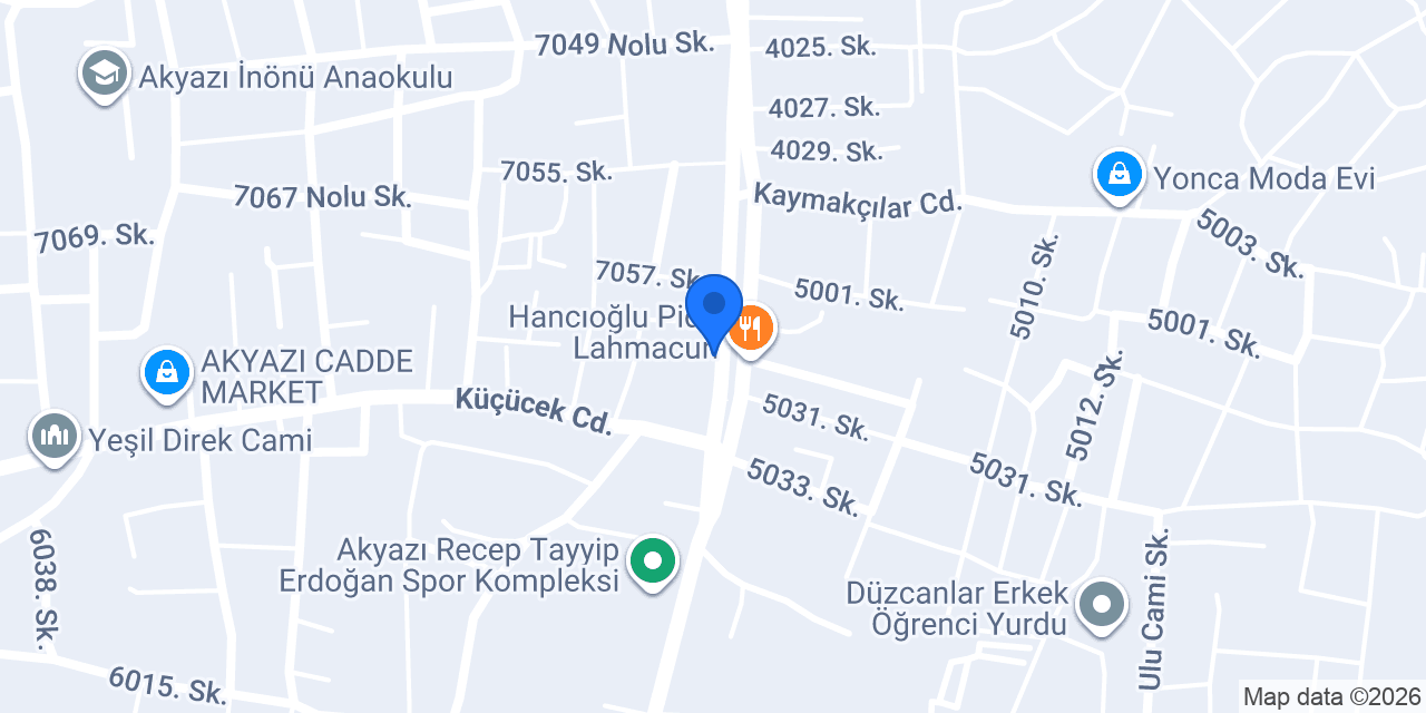 Hastane taksi konumu