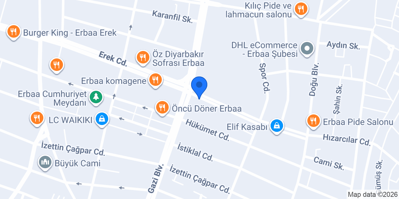 ÇINARALTI konumu