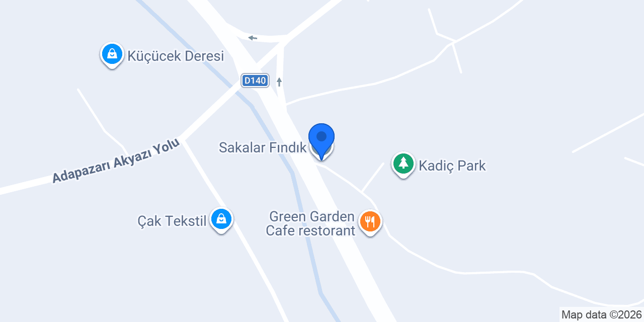 Sakalar Fındık konumu