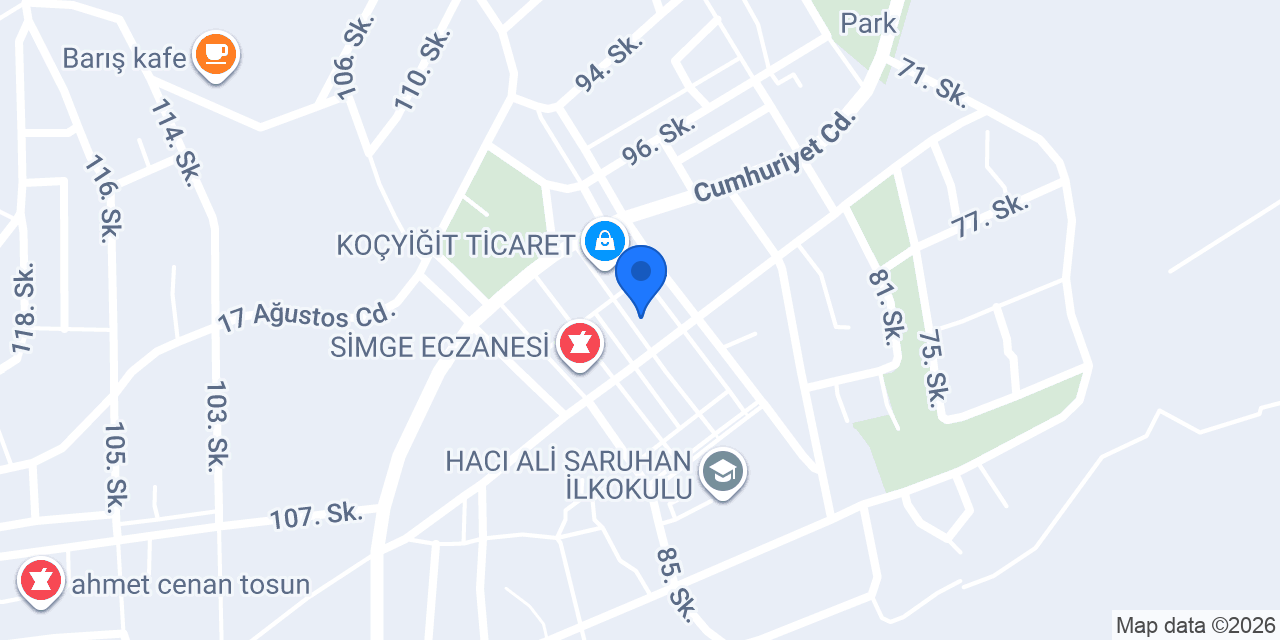 Özden Lokantası konumu