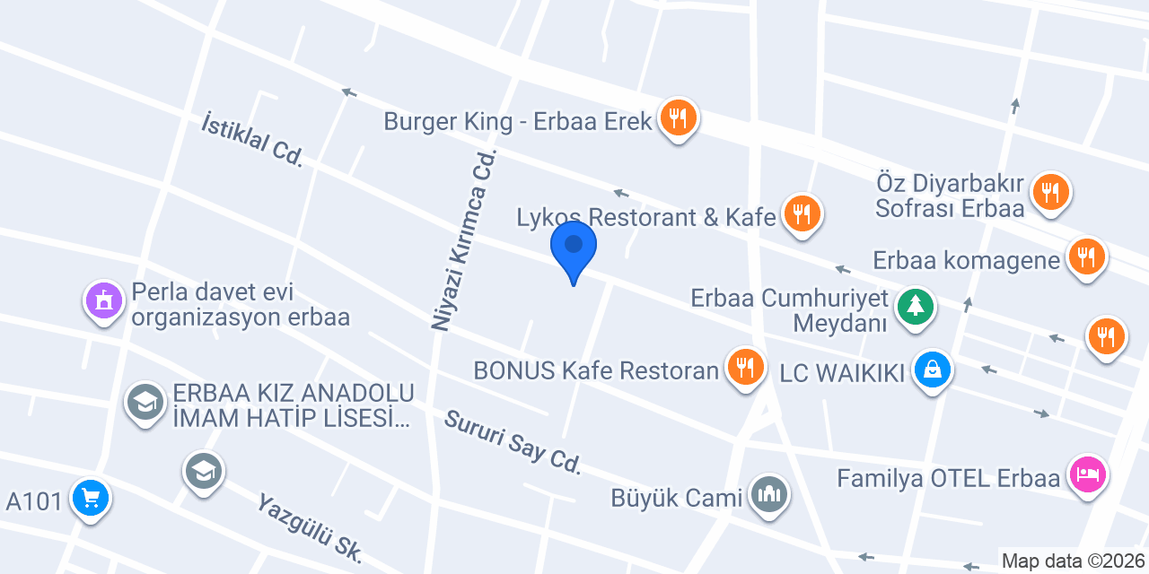 Mavi Matmazel Sir Ağda Salonu konumu