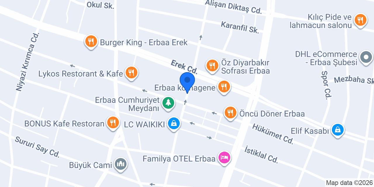Tekno Merkez konumu