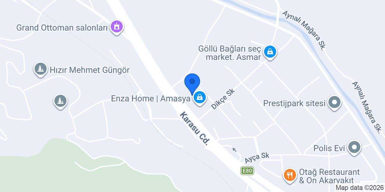 Serenat Mobilya konumu