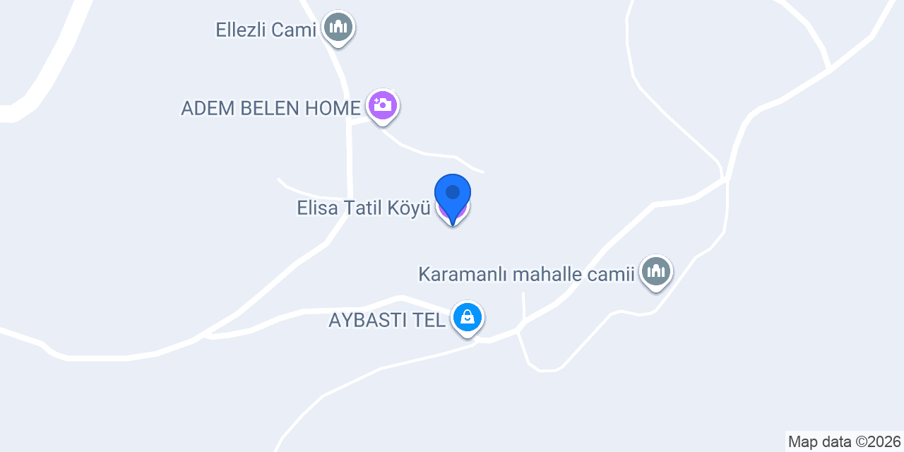 Elisa Tatil Köyü konumu