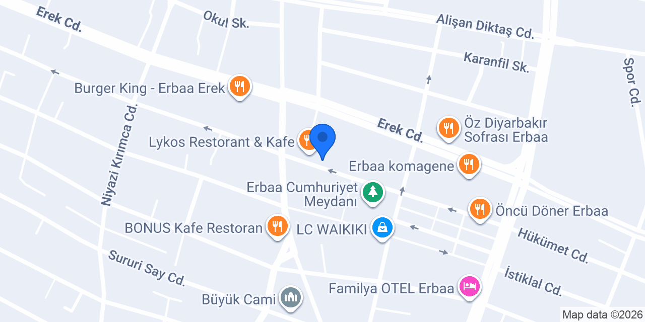 Eksikvar konumu